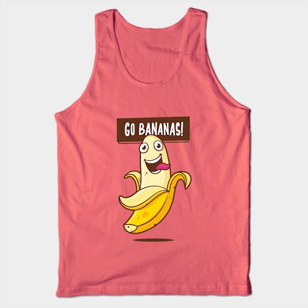 Go Bananas! Tank Top by zoljo